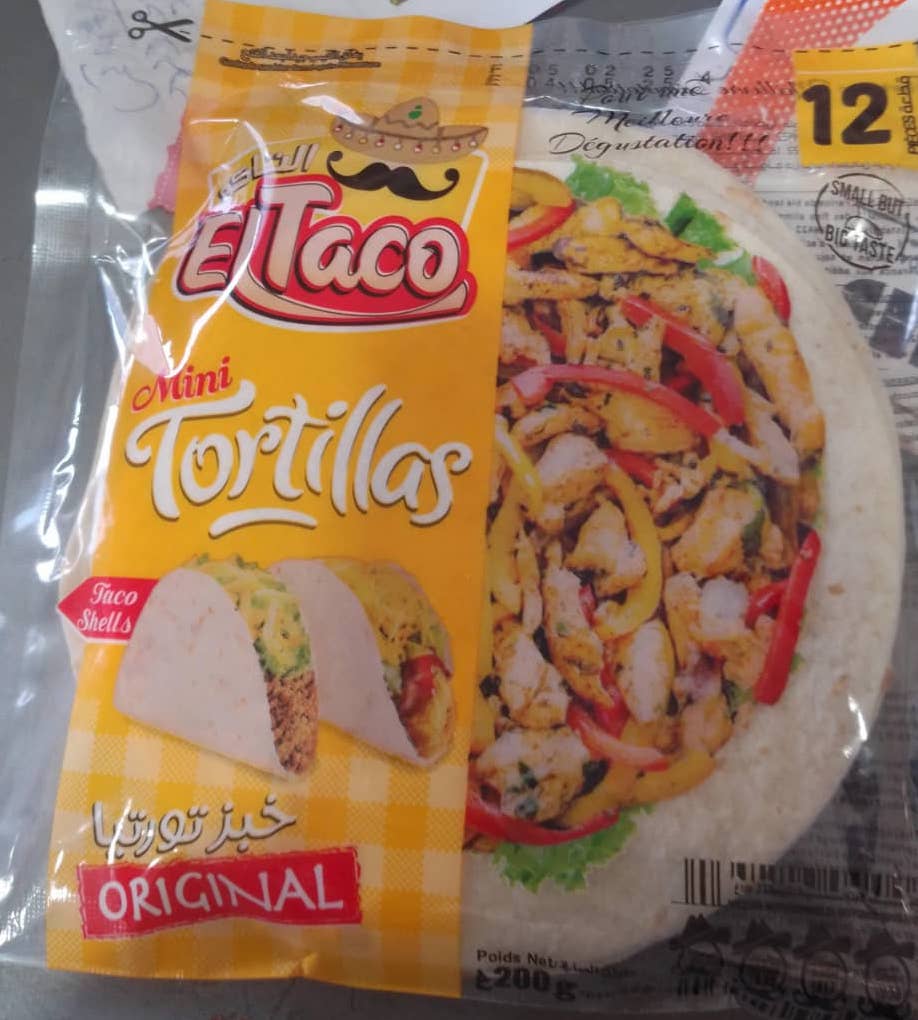 Mini tortillas de trigo