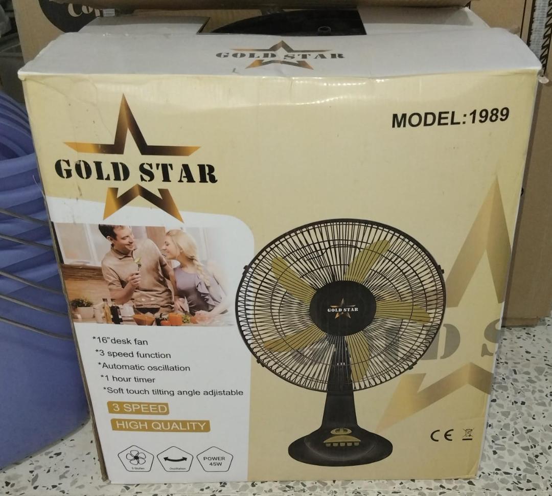VENTILADOR MODELO GOLD STAR