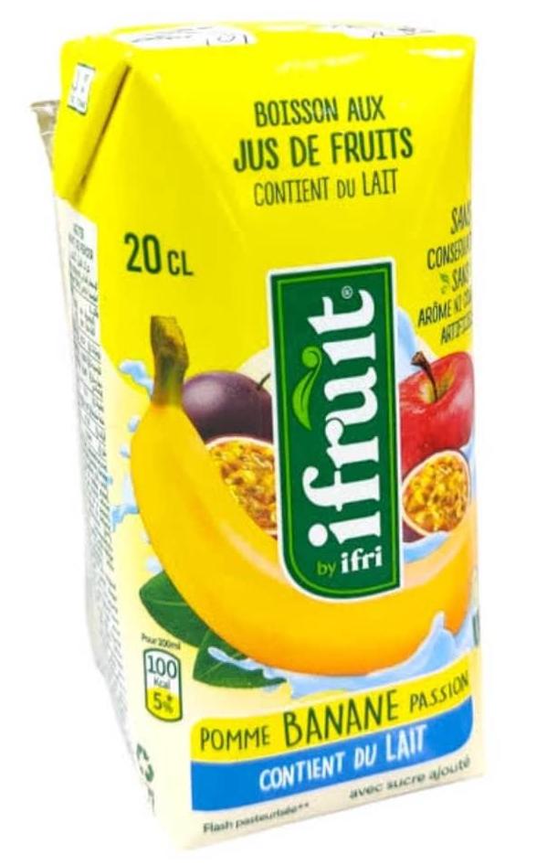 Biofrutas sabor plátano 20 cl