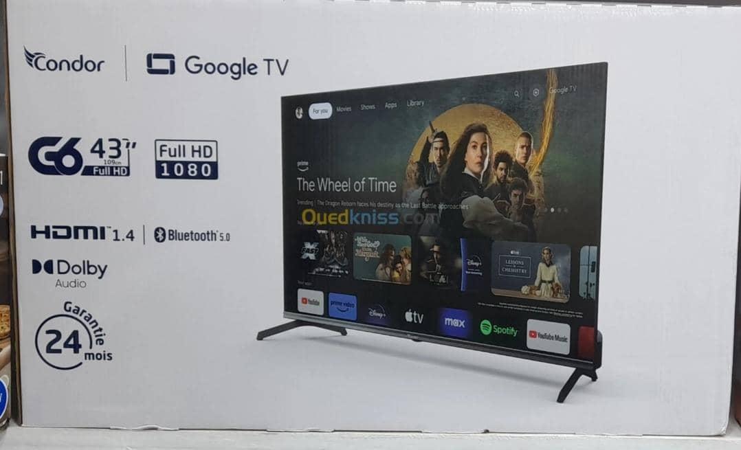 TV HD 43 PULGADAS MARCA CONDOR