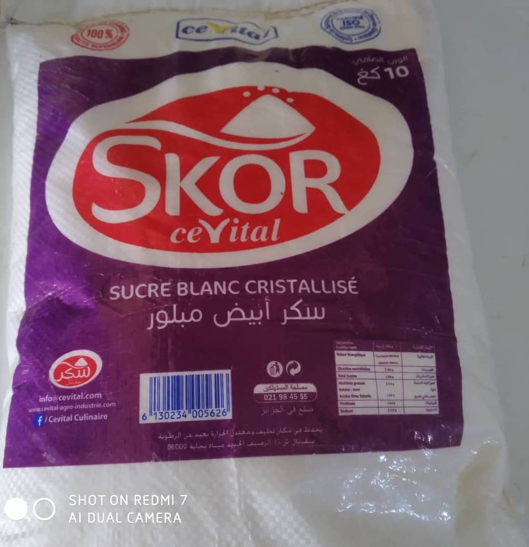 Azúcar Blanco Skor 
