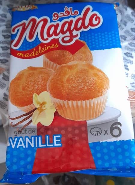 Magdalenas sabor vainilla -Magdo-