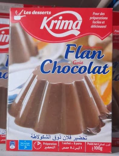 Preparado Flan de Chocolate -Krima-