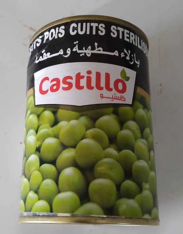 Guisantes en conserva