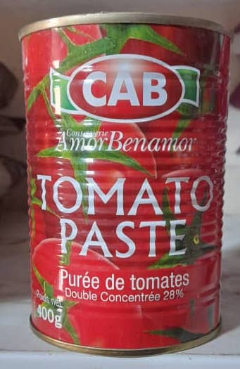 Tomate concentrado -Cab-