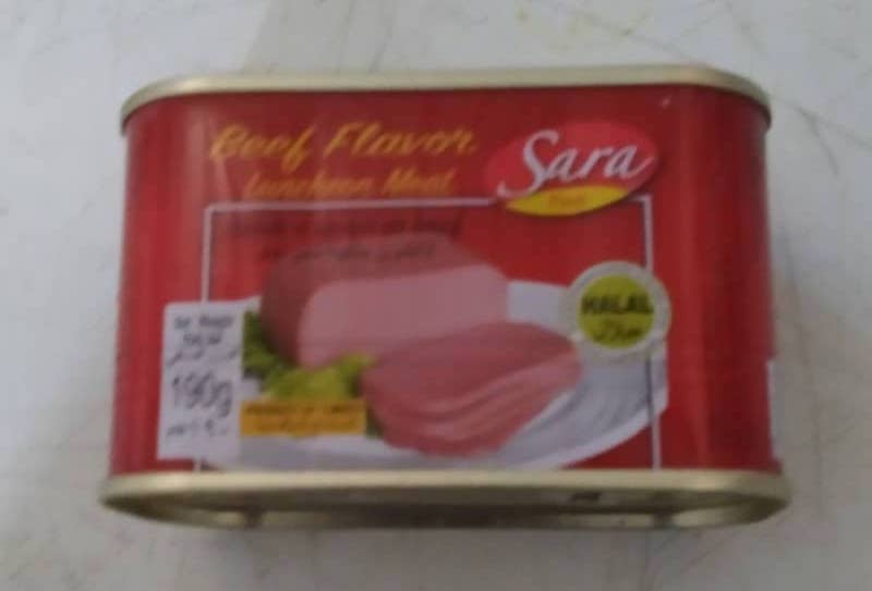 Ternera en lata Halal -Sara-