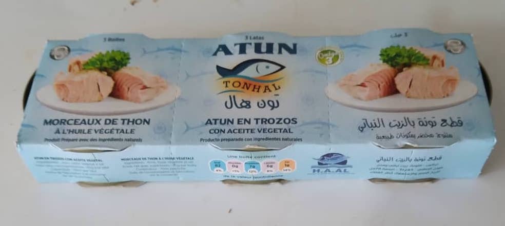 Atún en aceite vegetal -Tonhal-