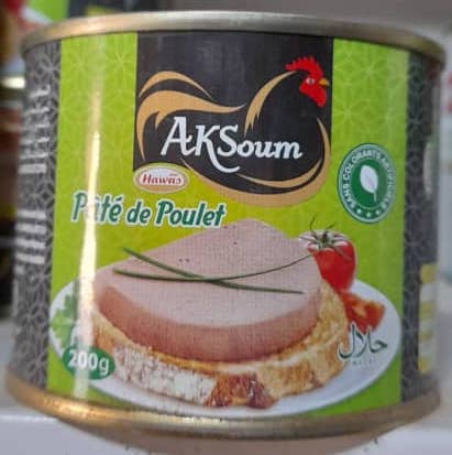 Paté de pollo -AKSoum-