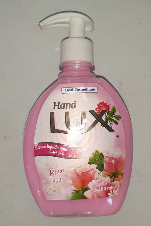 Jabón de manos aroma rosas
