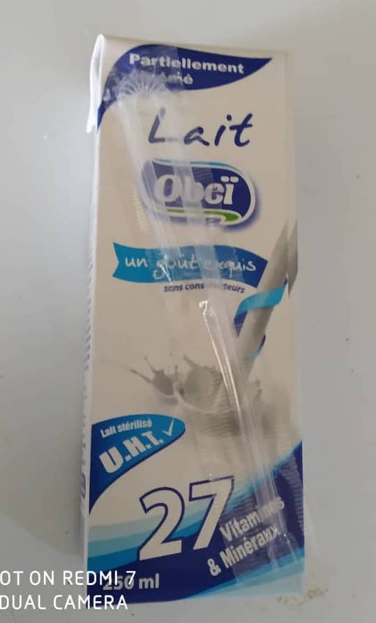 Leche entera Obeï