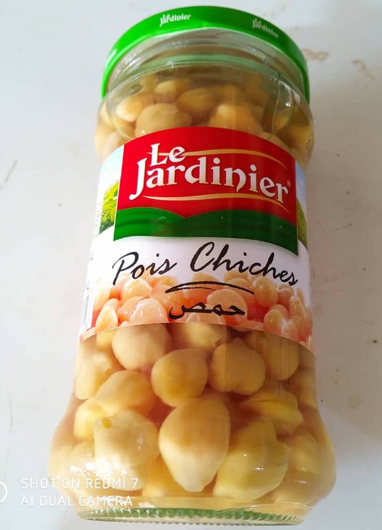 Garbanzos en conserva -Le Jardinier-