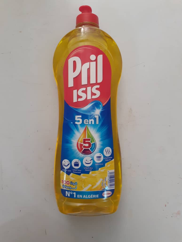 Jabón líquido vajilla aroma limón -Pril Isis-