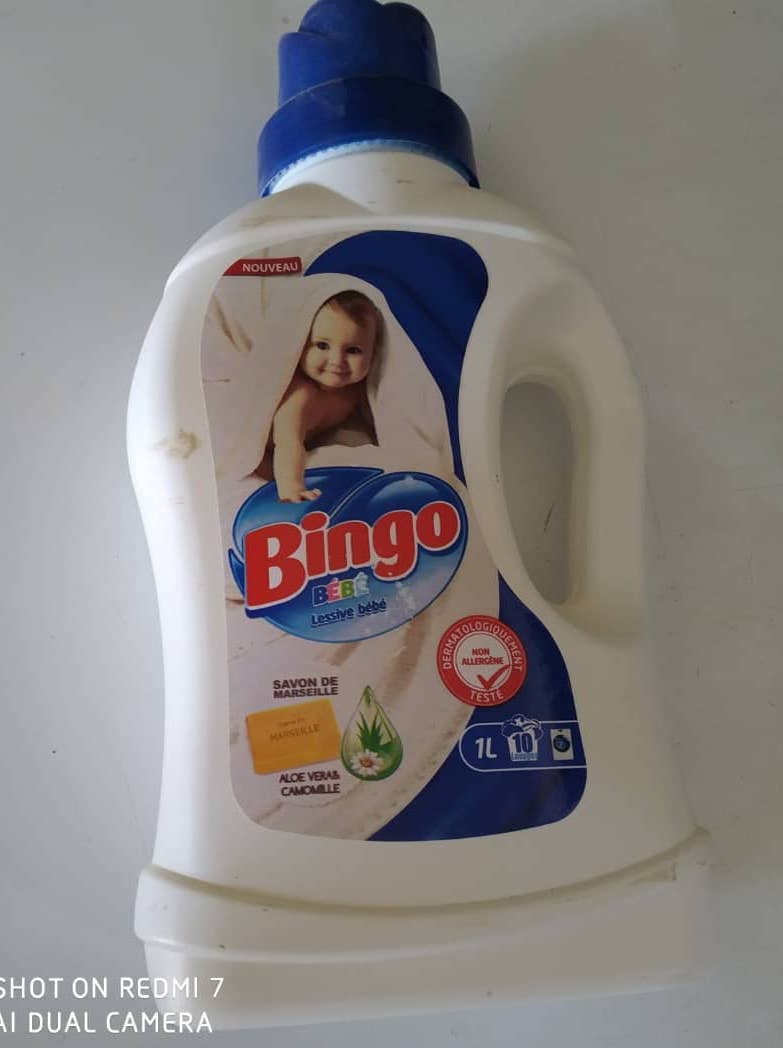 Detergente líquido para bebé -Bingo-