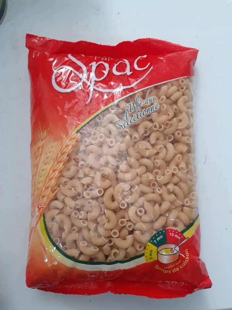Macarrones curvos -Spac-