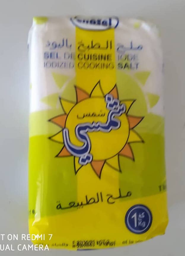 Sal fina para cocinar