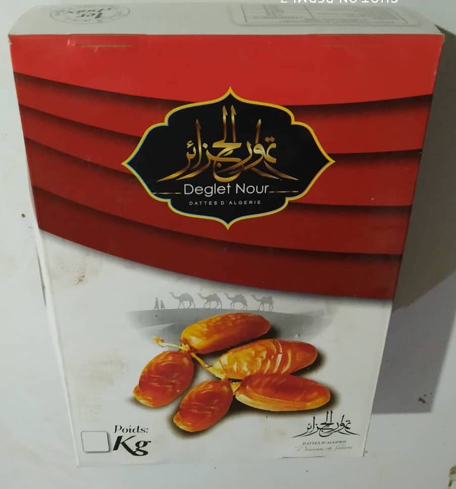 Dátiles argelinos -Deglet Nour-