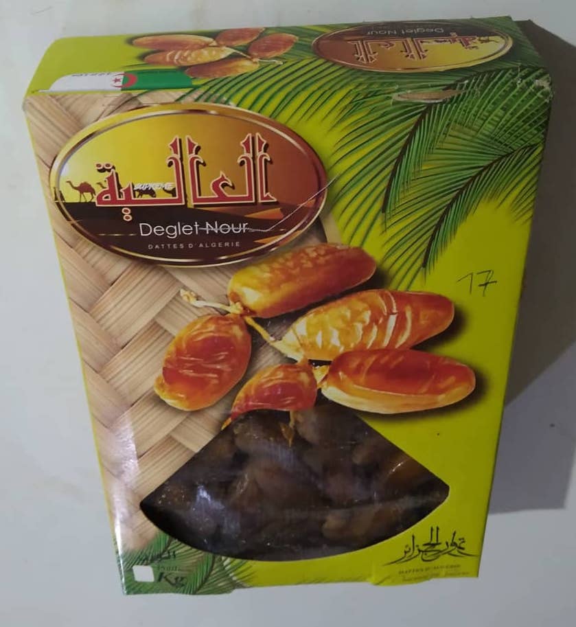 Dátiles argelinos -Deglet Nour-