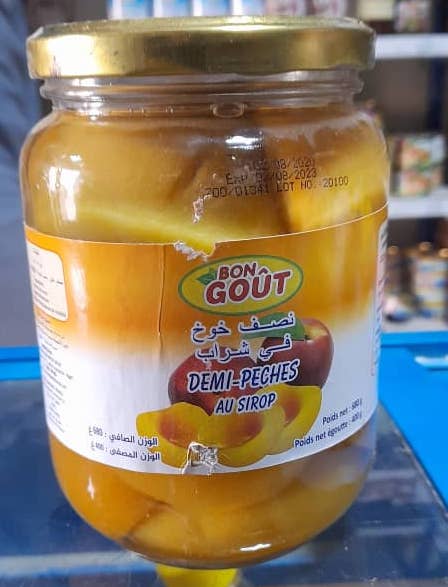 Melocotón en almibar -Bon Gout-