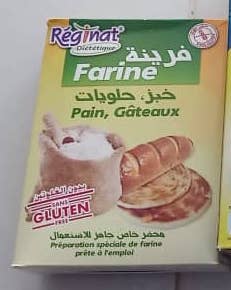 Harina para pan, tortitas, etc, sin gluten