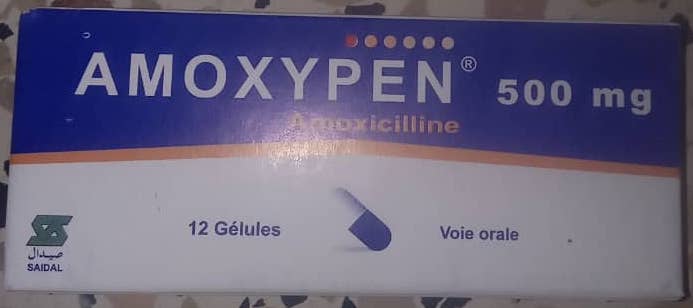 Amoxicilina 500 mg