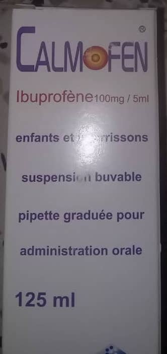 Ibuprofeno 100 mg / 5 ml