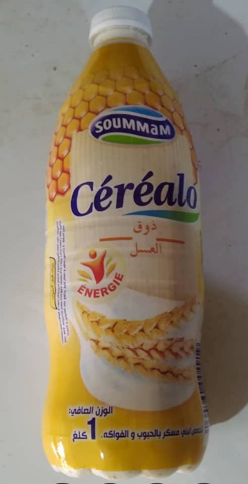 Batido de cereales con miel