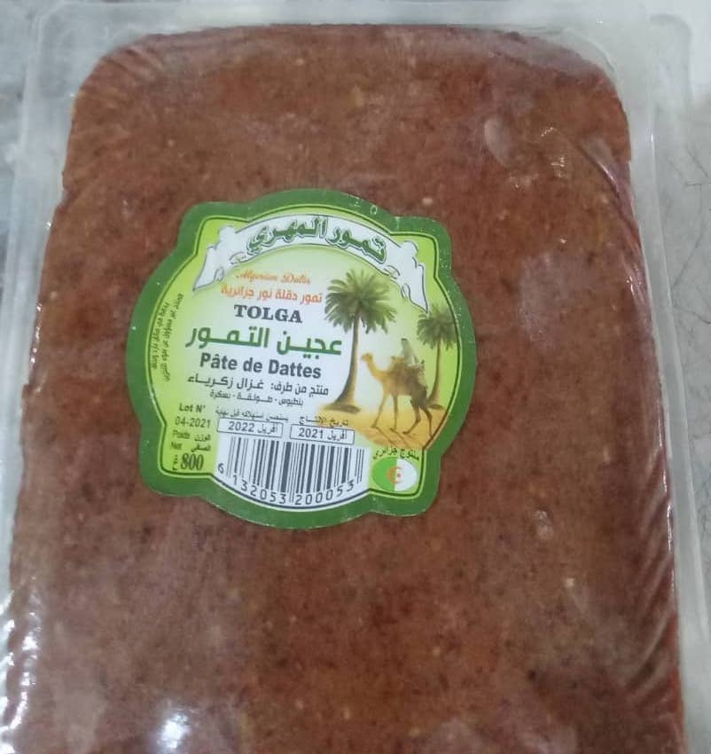 Pasta de dátiles