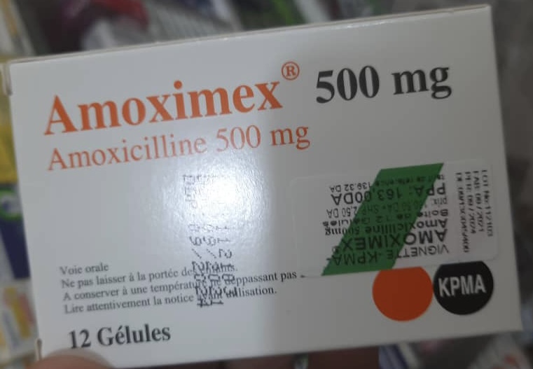 Amoxicilina 500 mg 