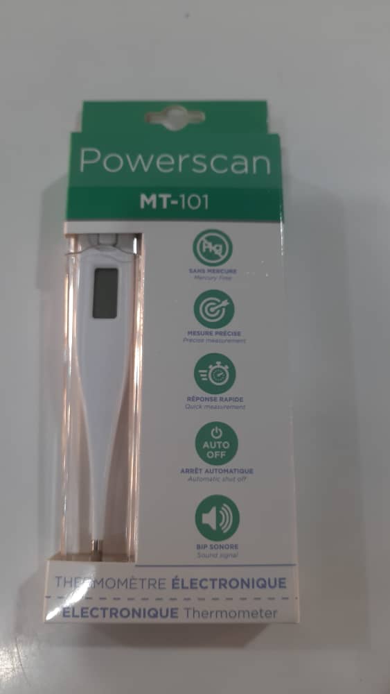 Termómetro eléctronico Powerscan MT-101