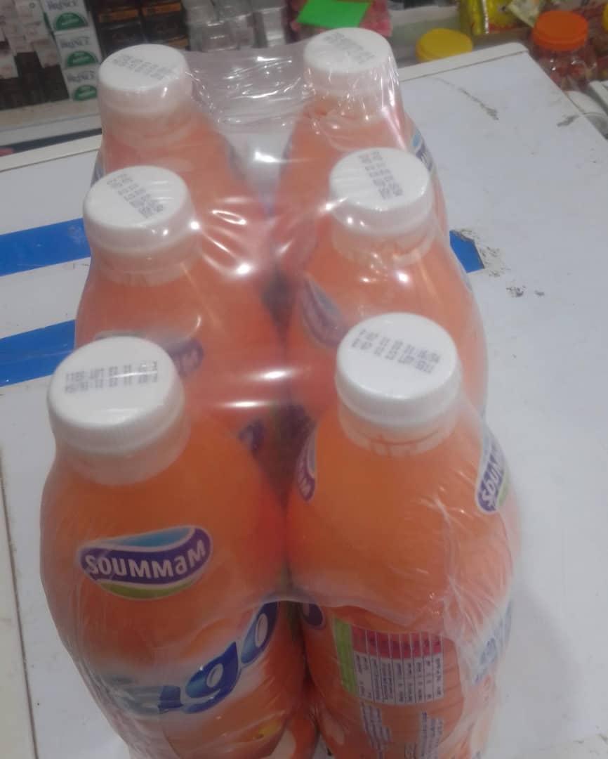 6 botellas de batido