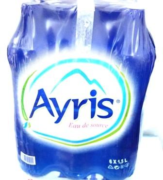 6 botellas de agua