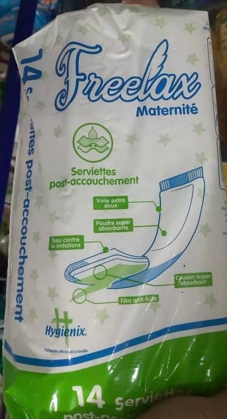 Compresas sanitarias