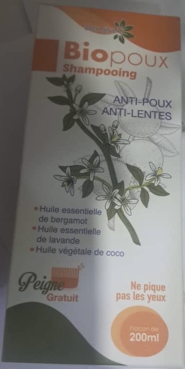 Champú anti piojos y liendres -BIOPOUX-