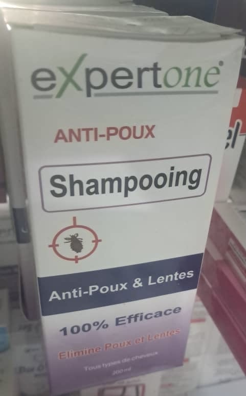 Champú anti piojos y liendres -EXPERTONE-
